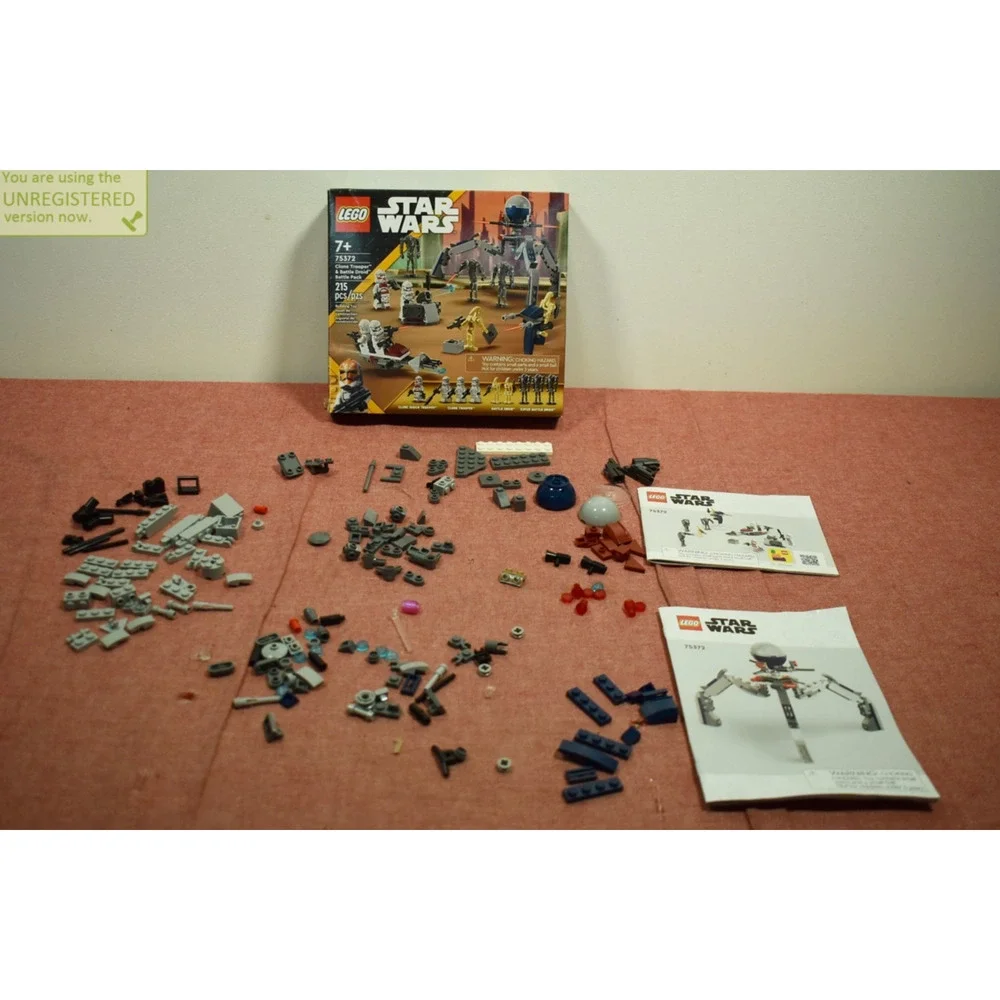 LEGO Star Wars Clone Trooper & Battle Droid Battle Pack 75372 (Parts Only)* ## - Picture 1 of 13